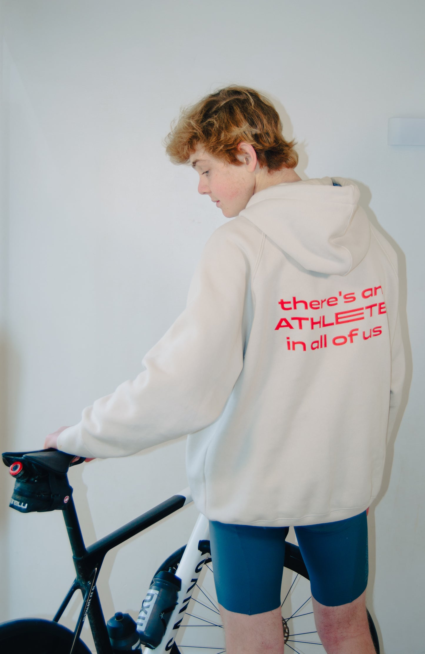 Oversize Hoodie "There's an Athlete in All of Us"